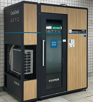 CocoDesk 飯田橋駅 南北線 中央改札前 エレベーター付近